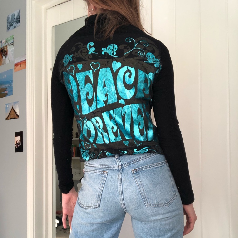 Vintage Custo Barcelona turtle neck